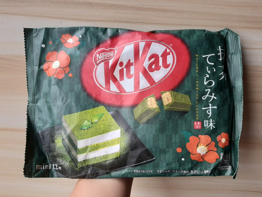 Kitkat Matcha Tiramisu Food Drinks Packaged Instant Food On Carousell