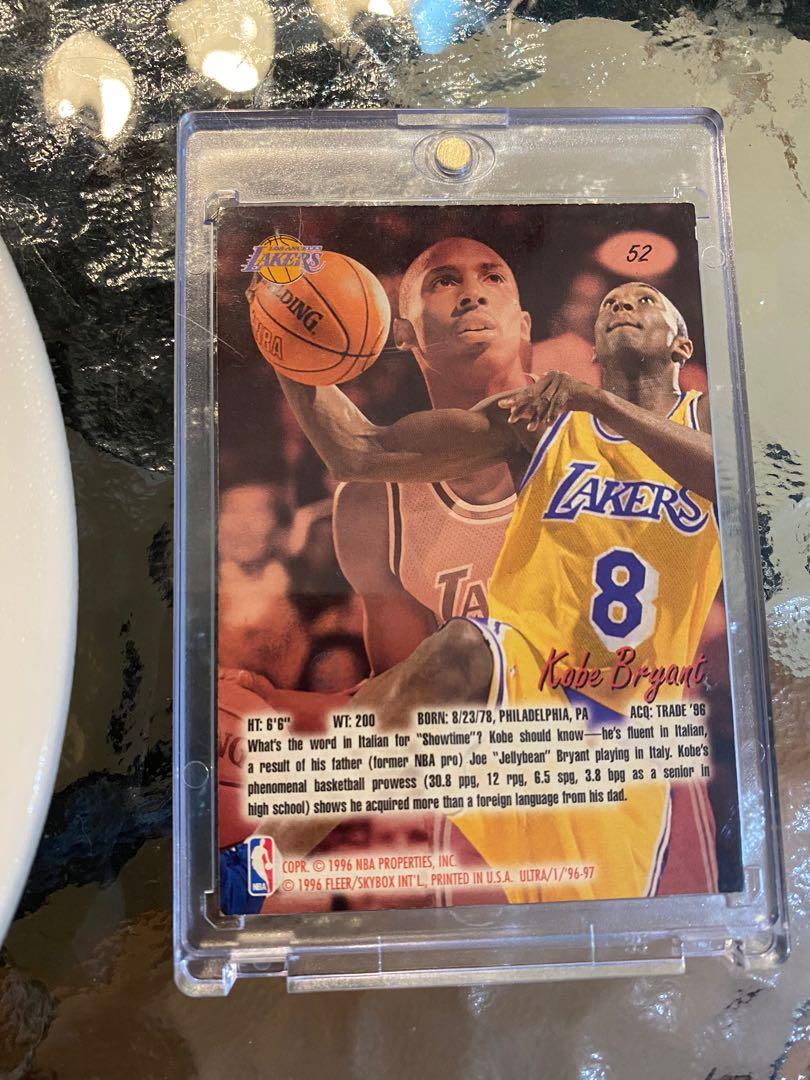 Kobe Bryant Fleer Ultra Rookie Card, Hobbies & Toys, Toys & Games on  Carousell