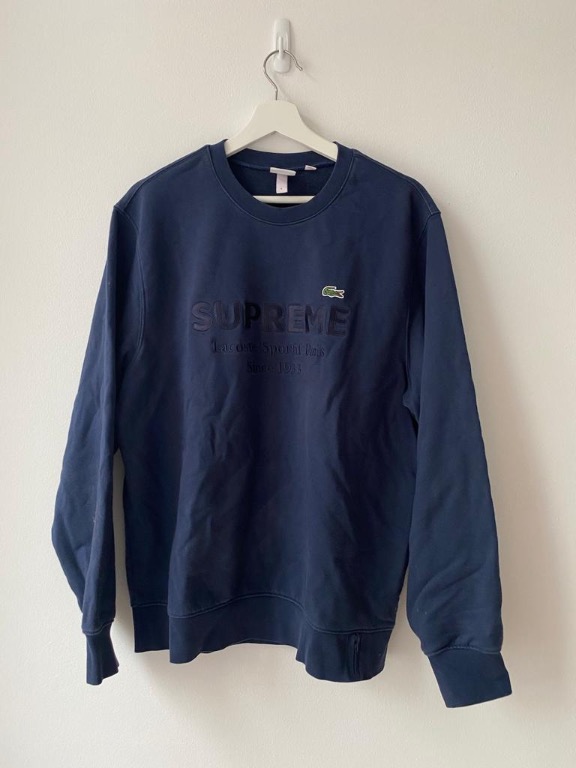 Sweat 2025 supreme lacoste