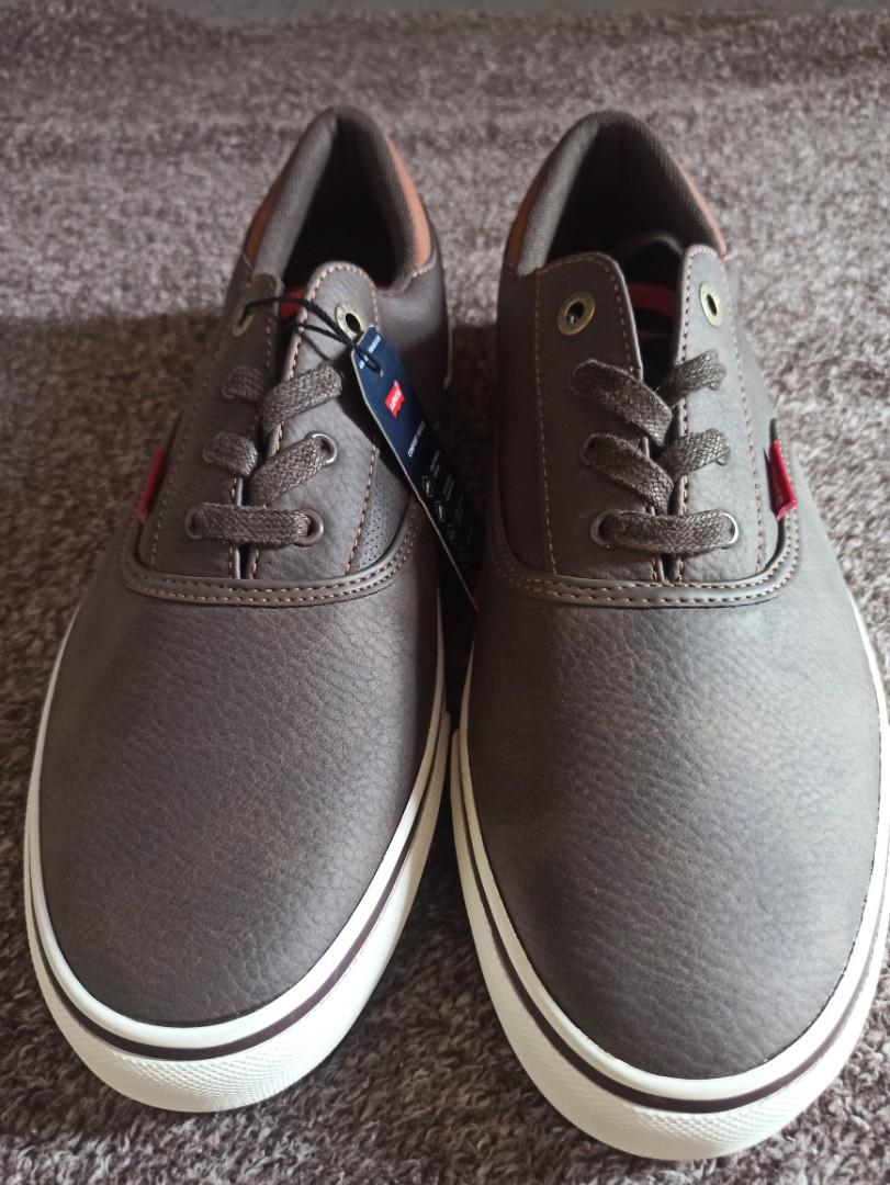 Levis leather shoes brown, Men's 