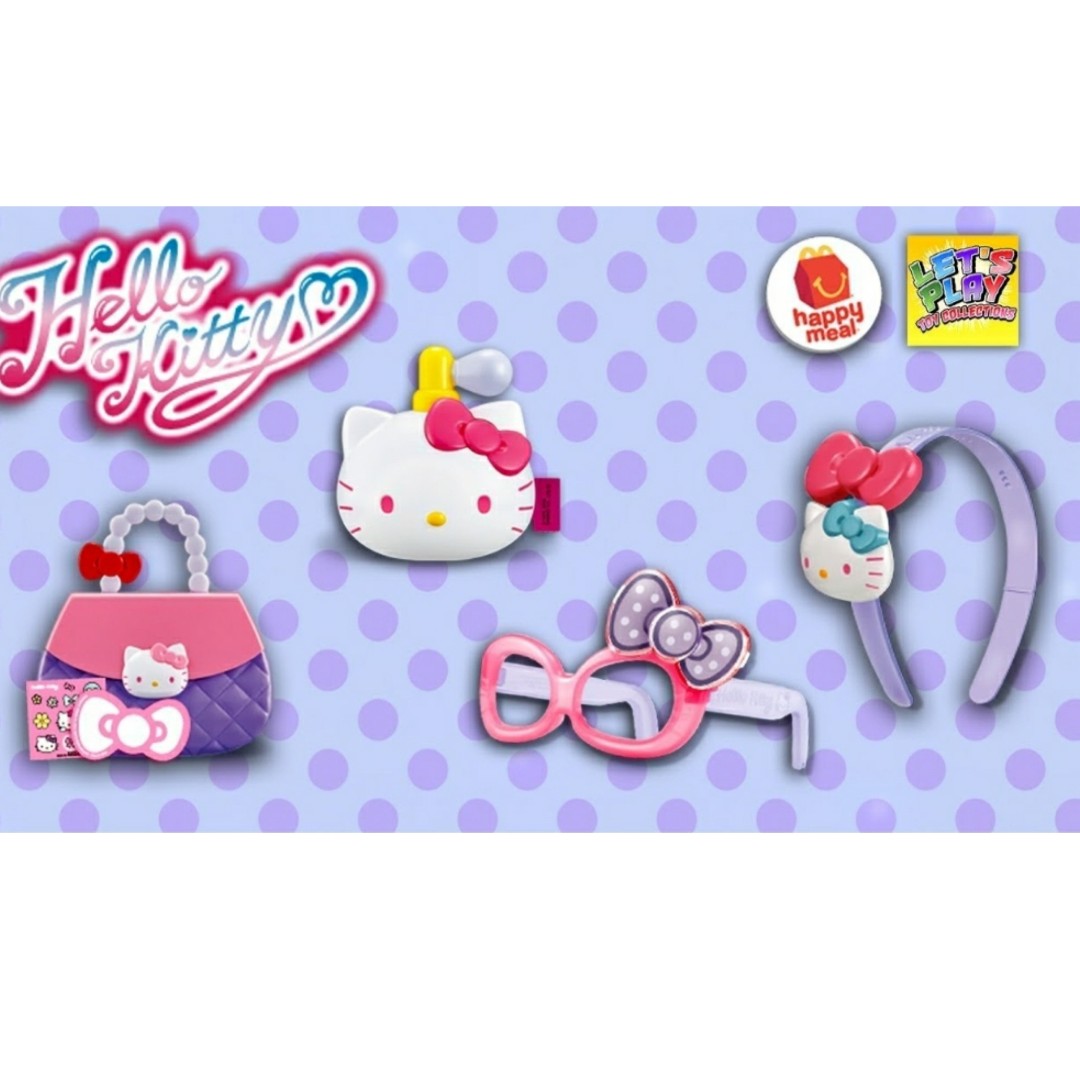 Mainan Happy Meal Hello Kitty Sanrio McDonald's (1 pcs), Toys