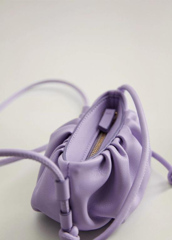 Mango pleated volume mini bag sales