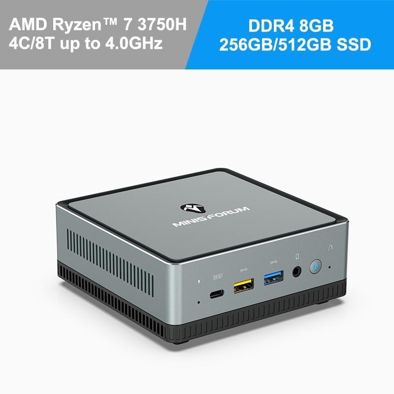 MINI PC SER BEELINK AMD RYZEN 7 3750H 16 Gb Ram HD 500SSD G