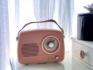 NEW Vintage art sound FM radio wireless Bluetooth retro antique