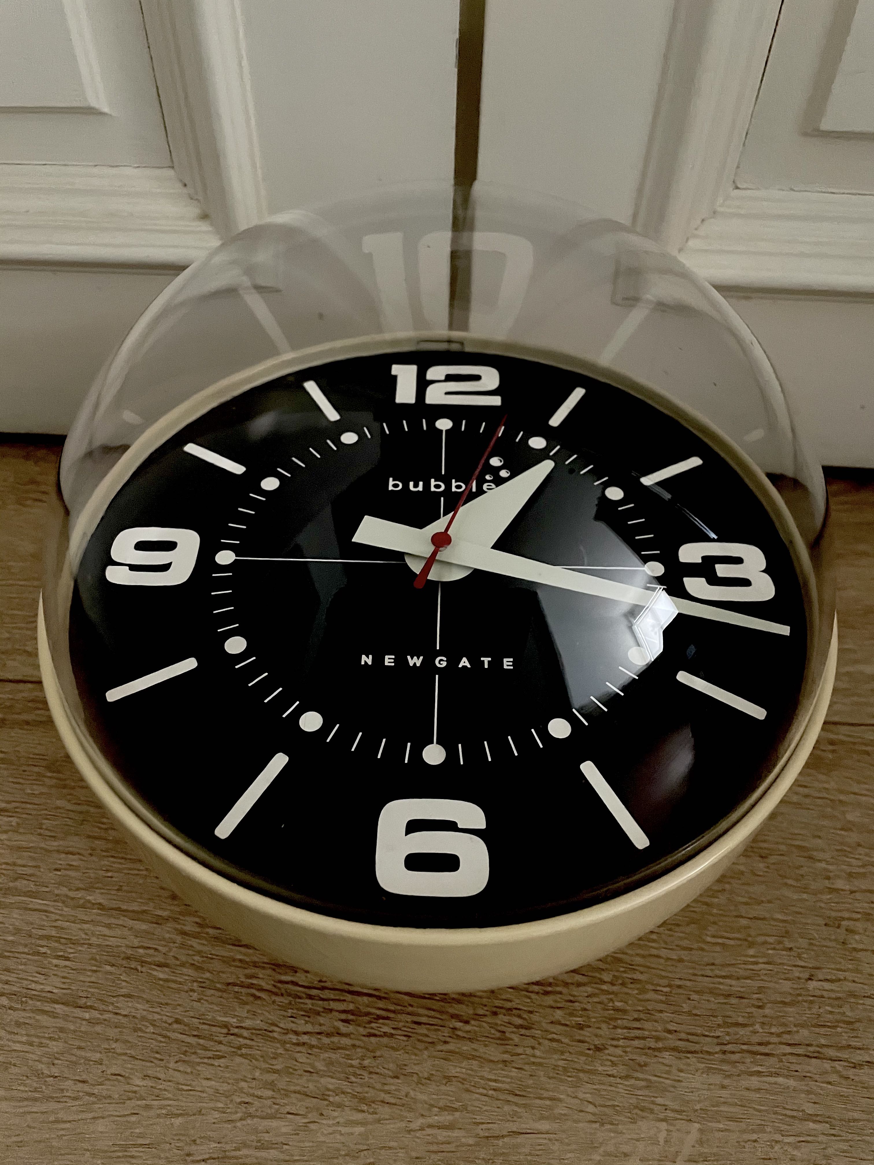 Newgate Bubble Wall Clock, Furniture & Home Living, Home Decor, Wall