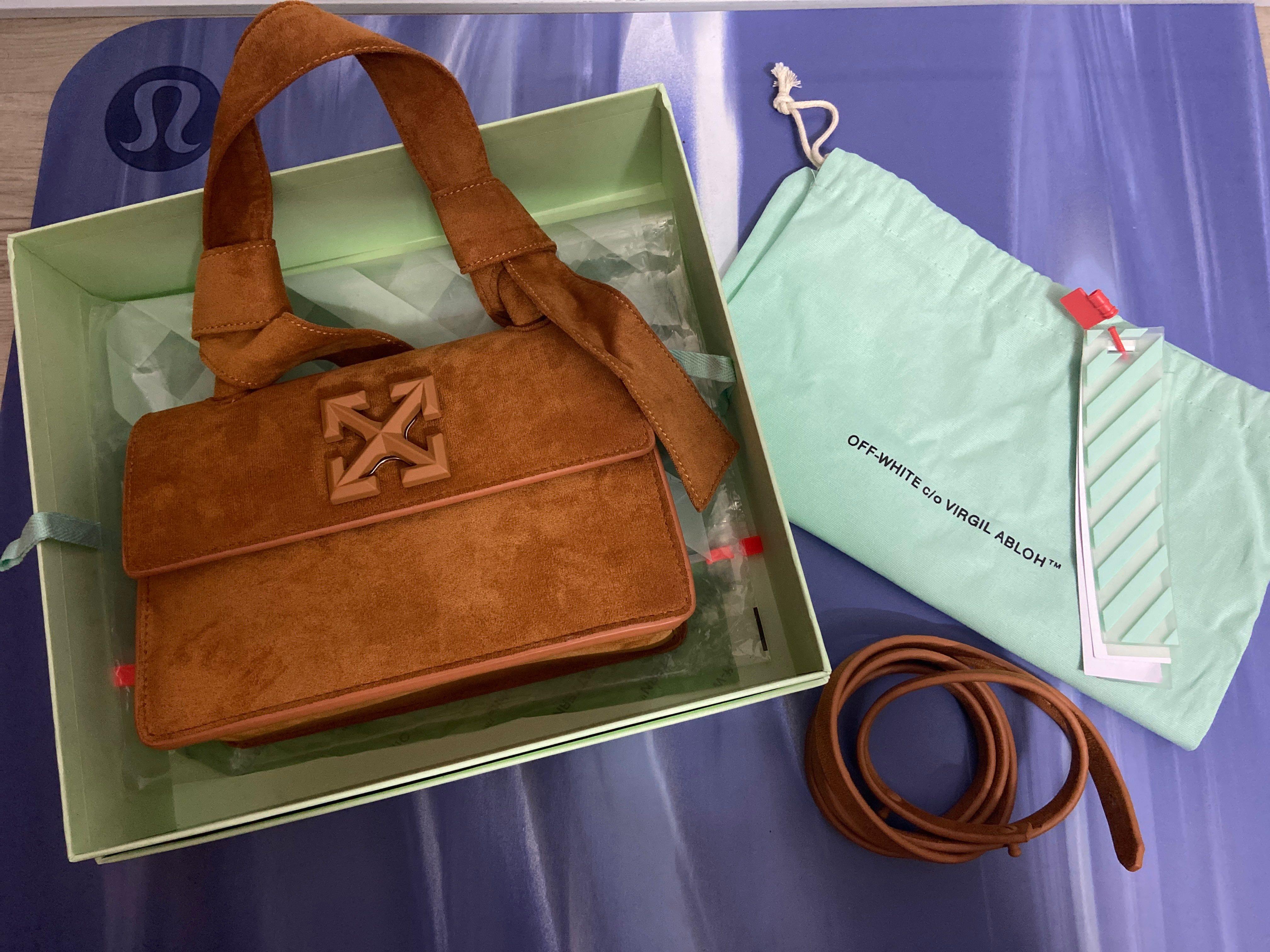 Off white suede bag deals