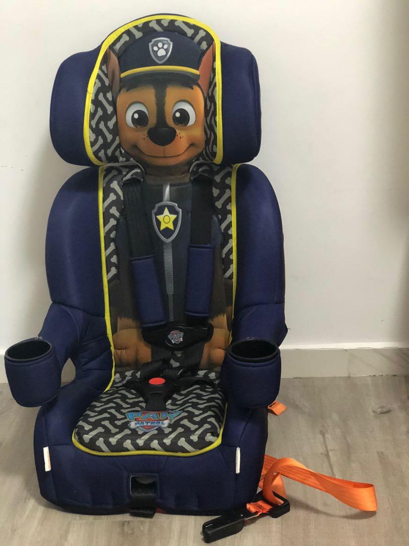 Chase car seat paw patrol discount