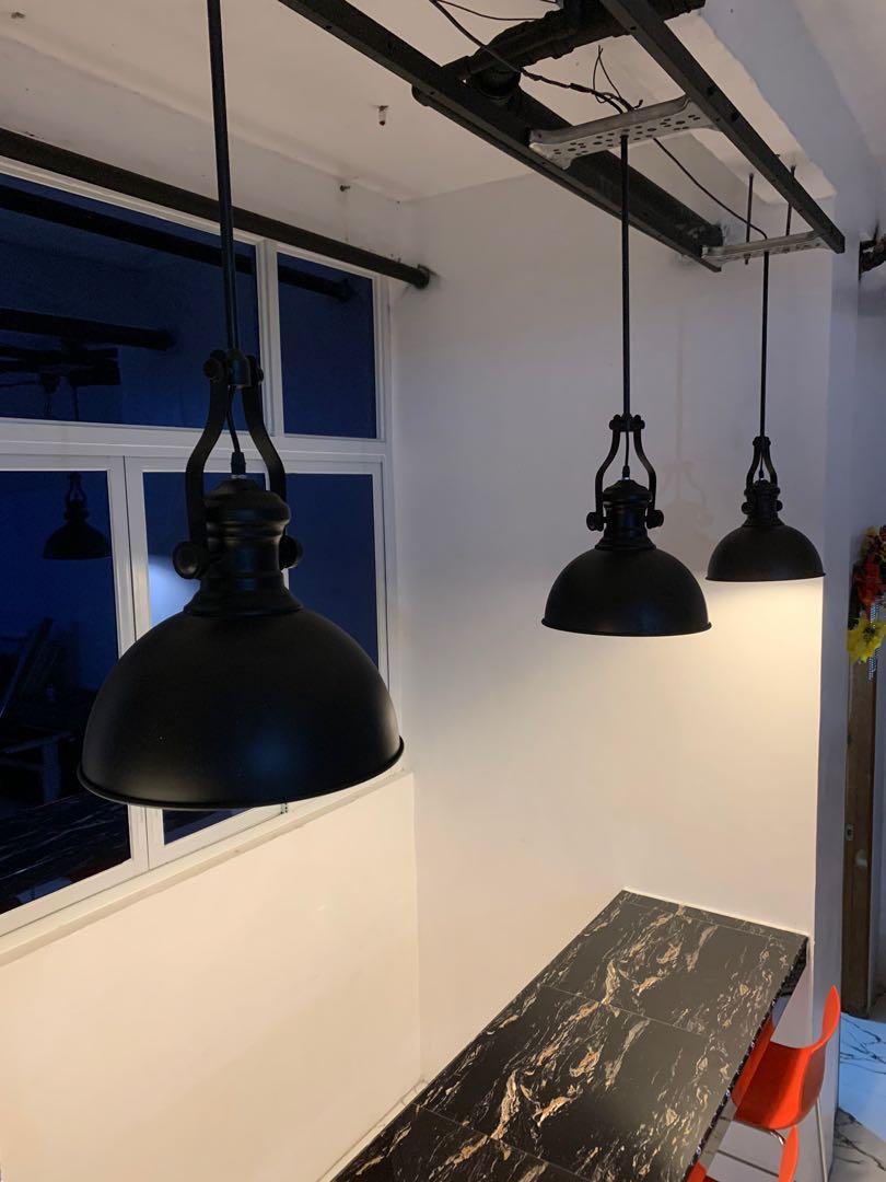Pendant lights (Category: Other Home Furniture) located in Binan City. Submitted by rgmofficefurniture (Listing ID 1081322392, Image 3). Description: Vintage Industrial pendant lights brandnew *bulb not included discount on bulk orders .