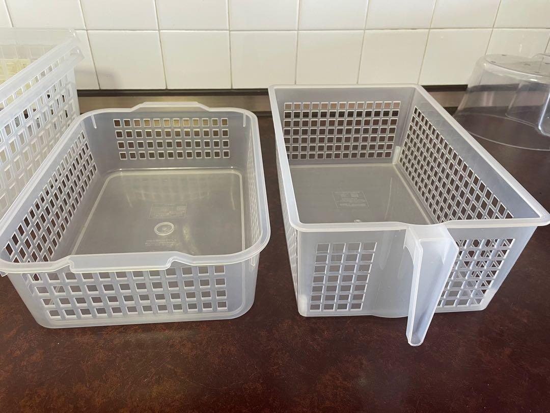 Plastic Storage Containers/Baskets, Furniture & Home Living