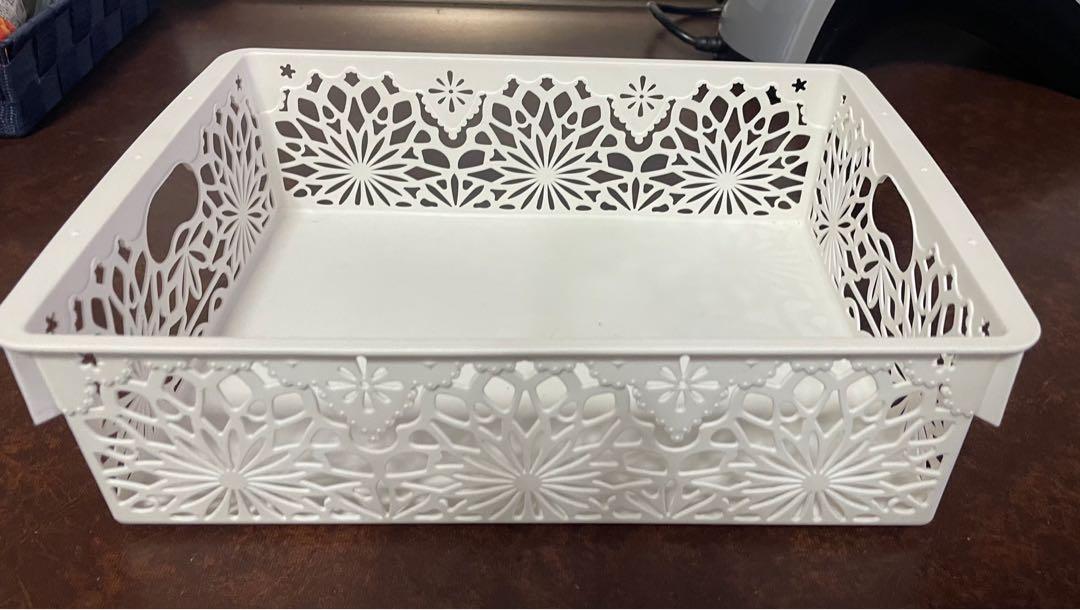 Plastic Storage Containers/Baskets, Furniture & Home Living