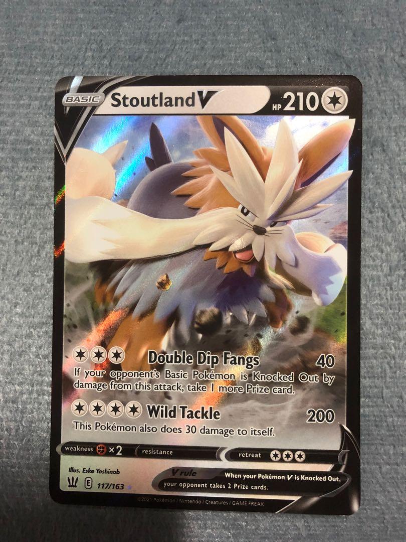 stoutland v pokemon card price Stoutland V (116/159)