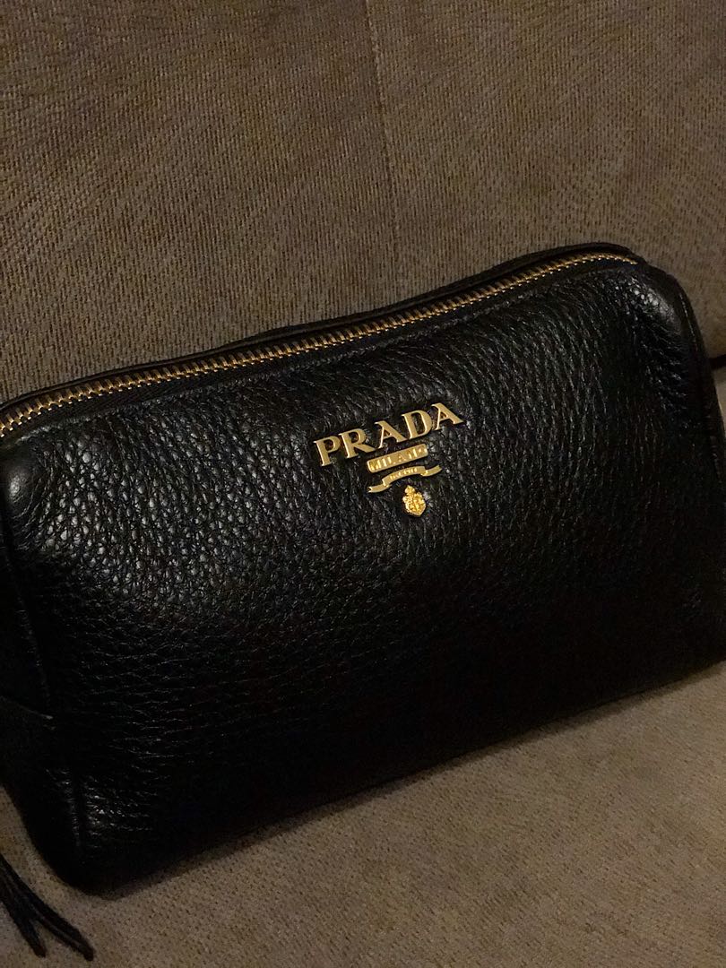 Prada Contenitore Travel Pouch, Luxury, Bags & Wallets on Carousell