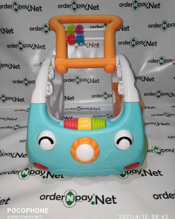 Preloved Infantino 3 in 1 Sensory push Walker and Discovery Car