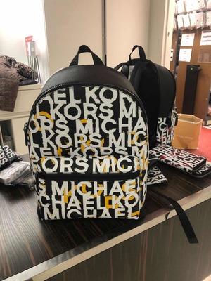 Michael kors backpack monogram shop