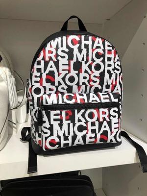 Mk monogram backpack top