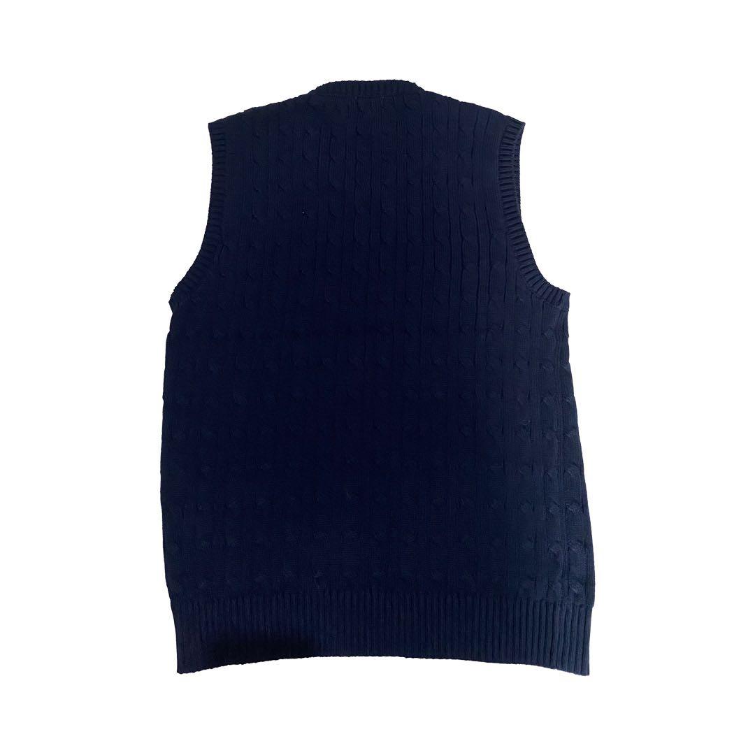 Ralph Lauren Navy Sweater Vest Women s Fashion Coats Jackets