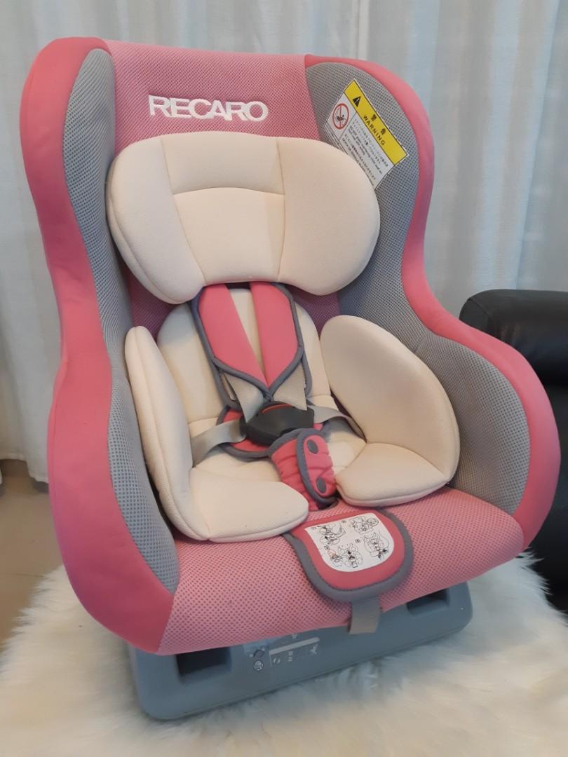 Recaro car seat pink on sale