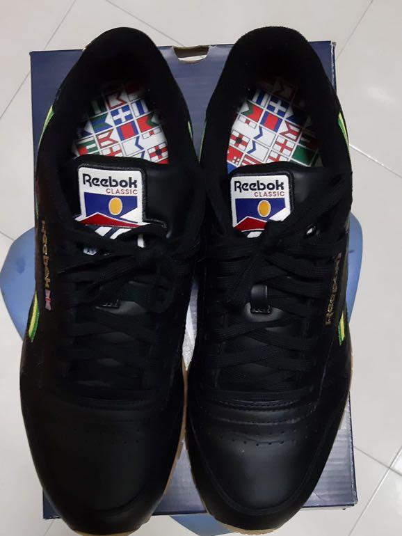 Reebok run 96 black on sale