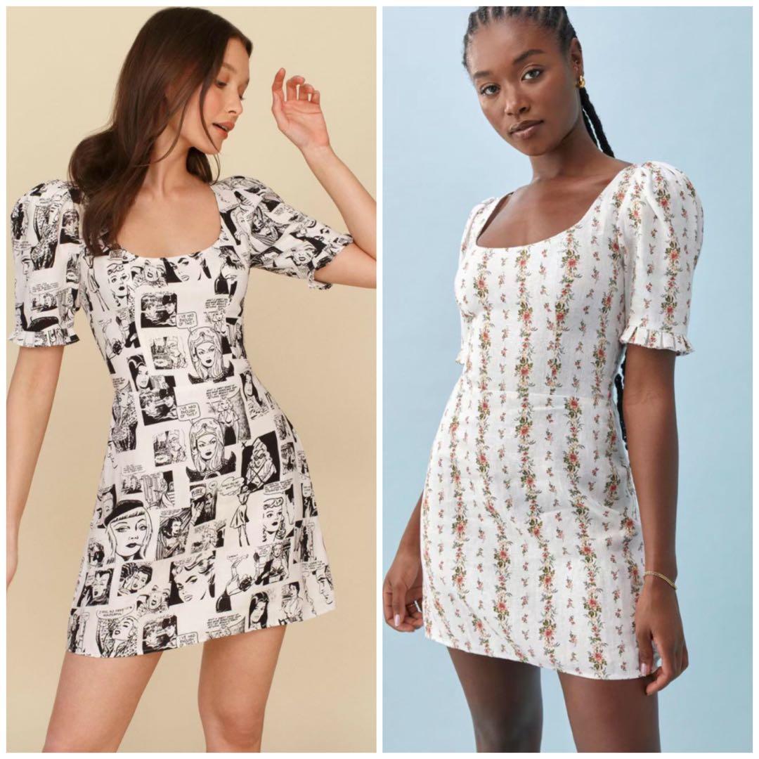 Reformation milla sale dress