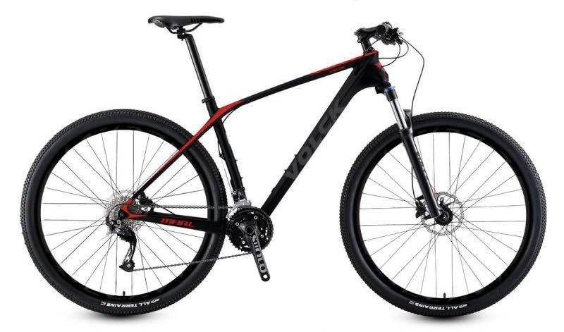 Sava Volck Marl 2 Carbon Fiber MTB Bike Sports Equipment Bicycles Parts Bicycles on Carousell