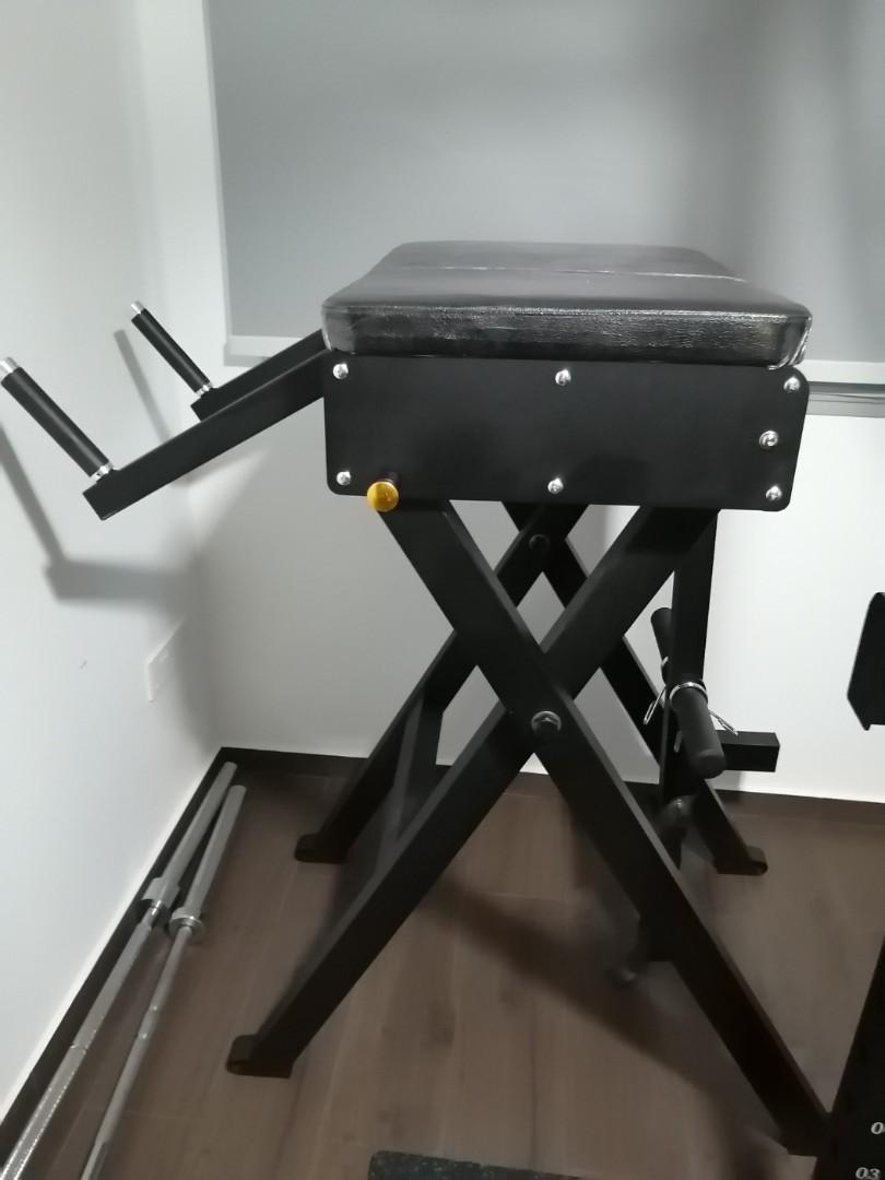 Scout Reverse Hyper Machine Scout Reverse Hyper BN, Sports Equipment, Exercise & Fitness, Cardio ...