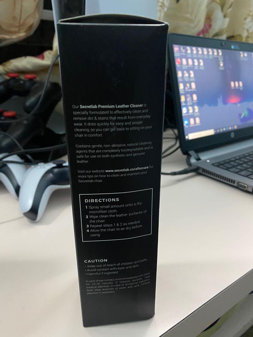 Secretlab Premium Leather Cleaner, Computers & Tech, Parts