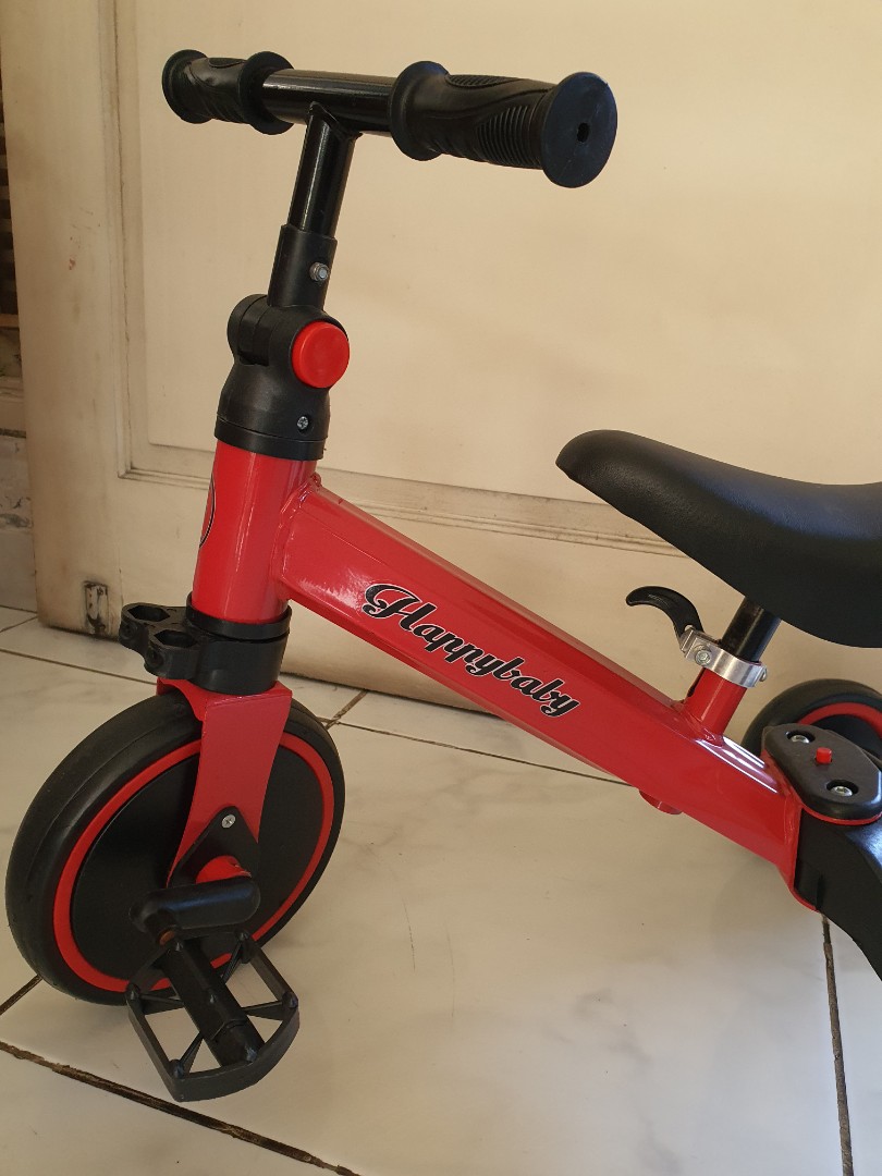 Sepeda anak Happy baby balance bike 3 in 1 Olah Raga Sepeda di