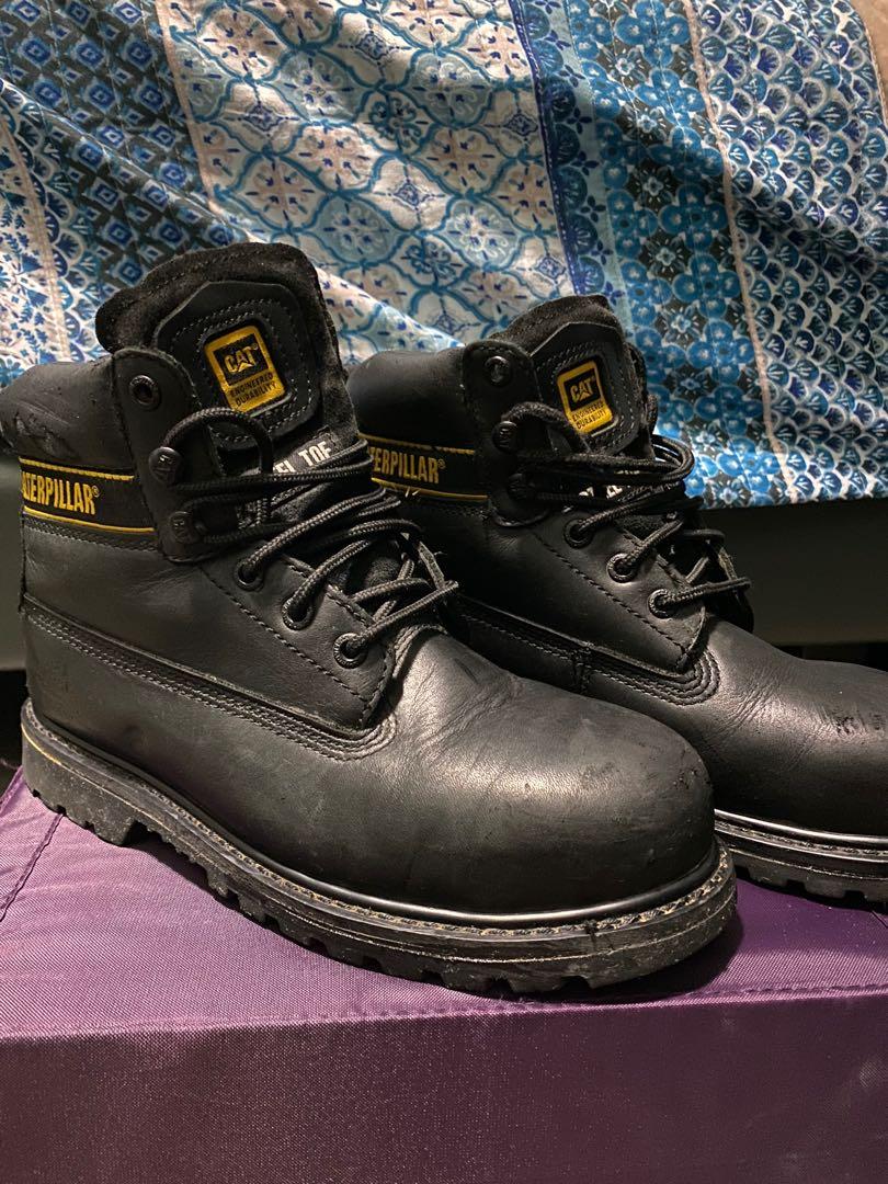 Steel toe cat online boots