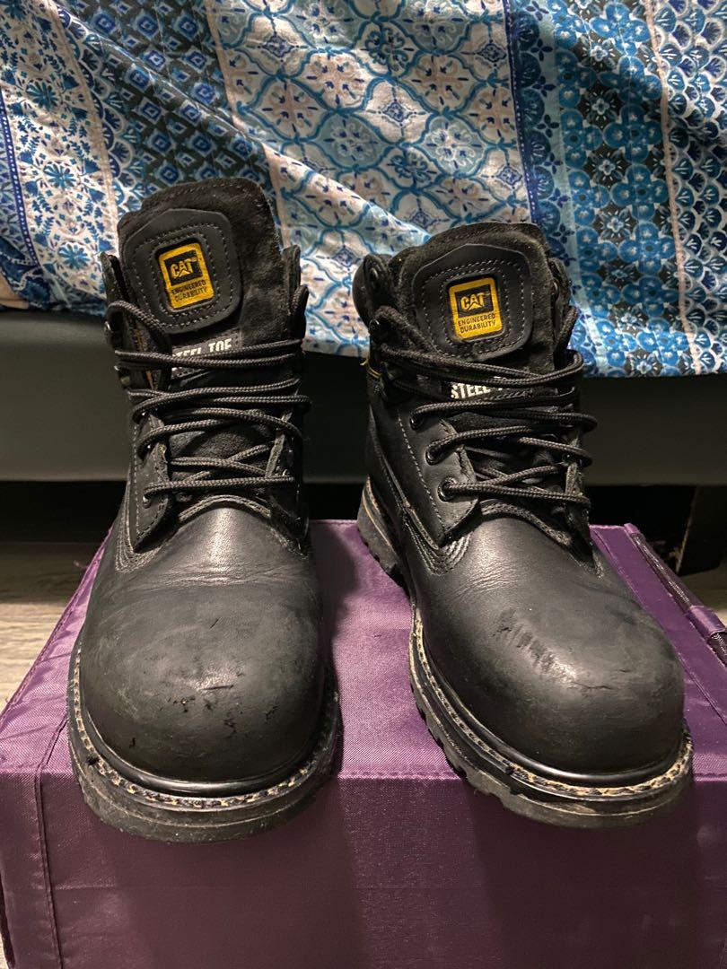 STEEL TOE CATERPILLAR BOOTS Men s Fashion Footwear Boots on
