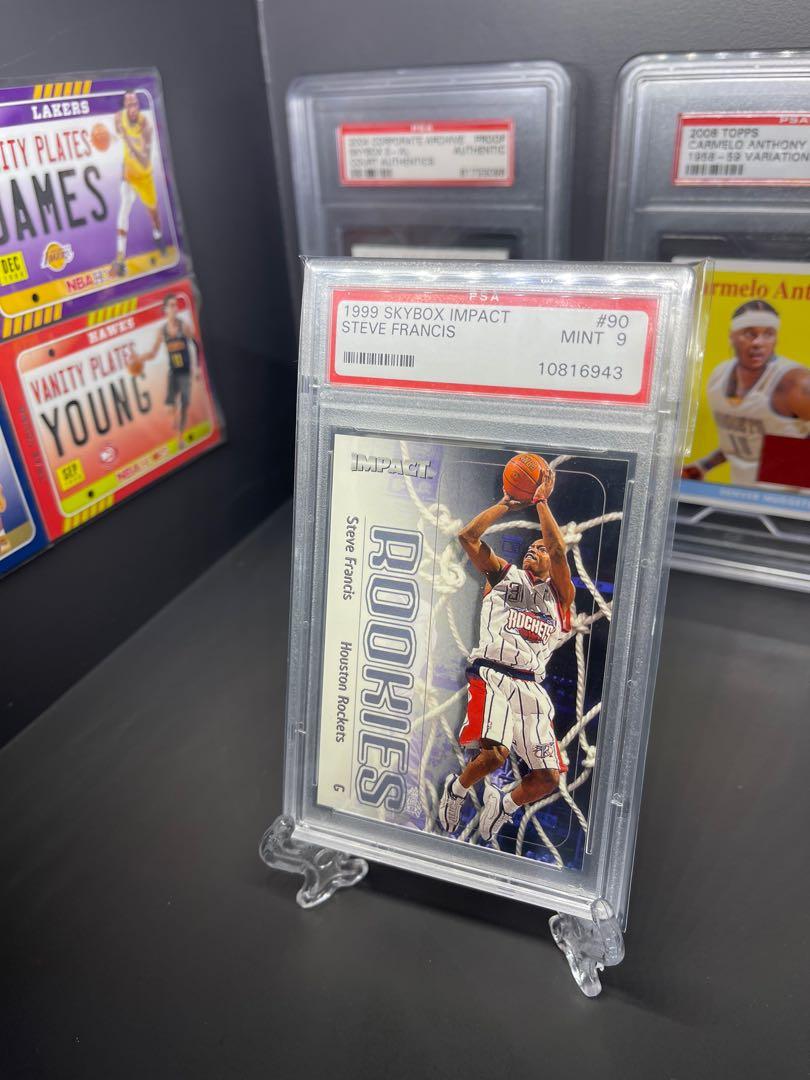 Steve Francis rookie PSA 9 (Category: Game Gift Cards & Accounts) located in Pasig City. Submitted by cassiddy (Listing ID 1081290915, Image 1). Description: Steve Francis PSA 9 Rookie cards Price: 999 each Txt me: 09175984700.