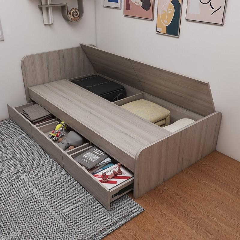 Customized bed cheap with drawers