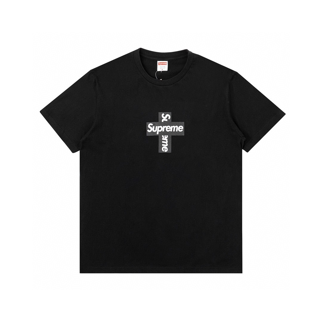 SUPREME 20FW Week 17 Cross Box Logo Tee 十字架圓領顏色：黑、白尺碼