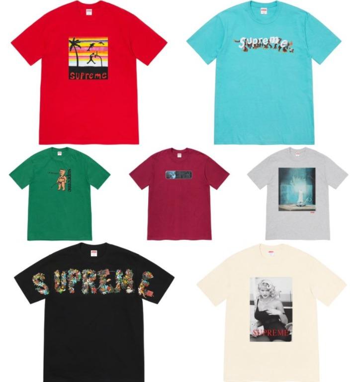 Supreme spring tees 2019 outlet