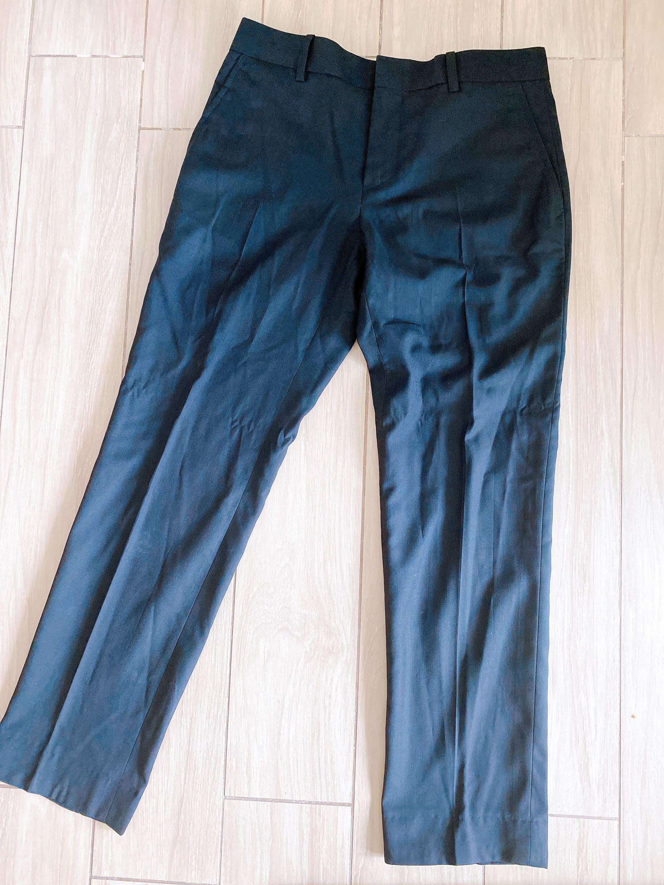 Tailor Made Mens Black Long Work Pants