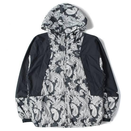 Paisley print mountain wind on sale parka