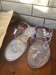 Transparant sandal