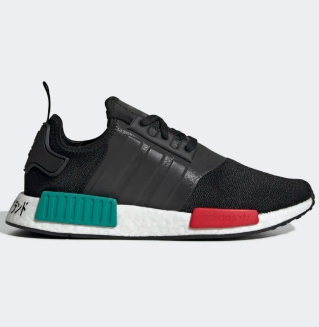 Nmd r1 core black glory green lush red Clearance