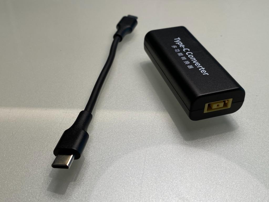 USB C to Lenovo Slim Tip Power Adapter, Computers & Tech, Parts