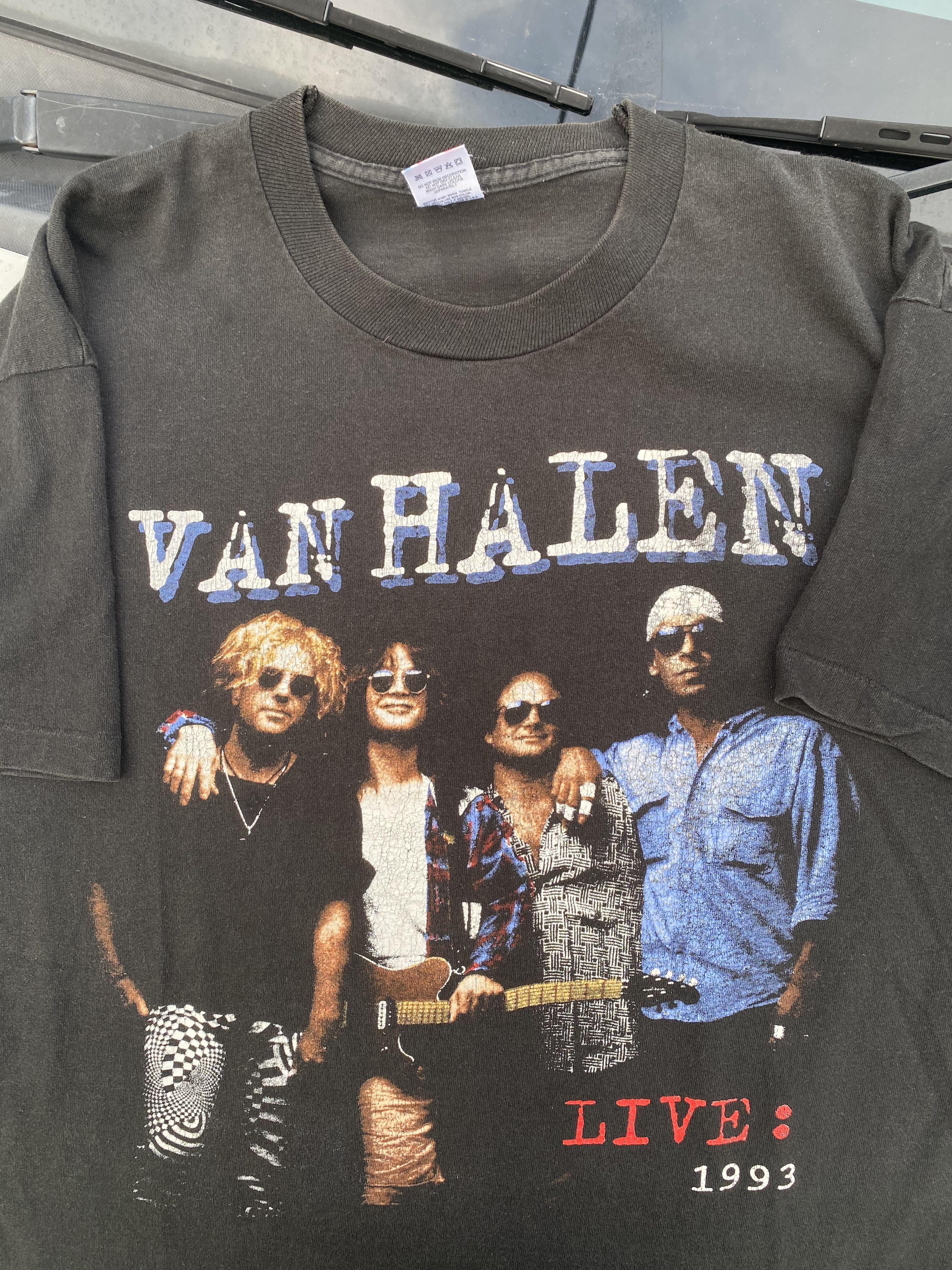Van Halen 1993 World Tour Vintage, Men 