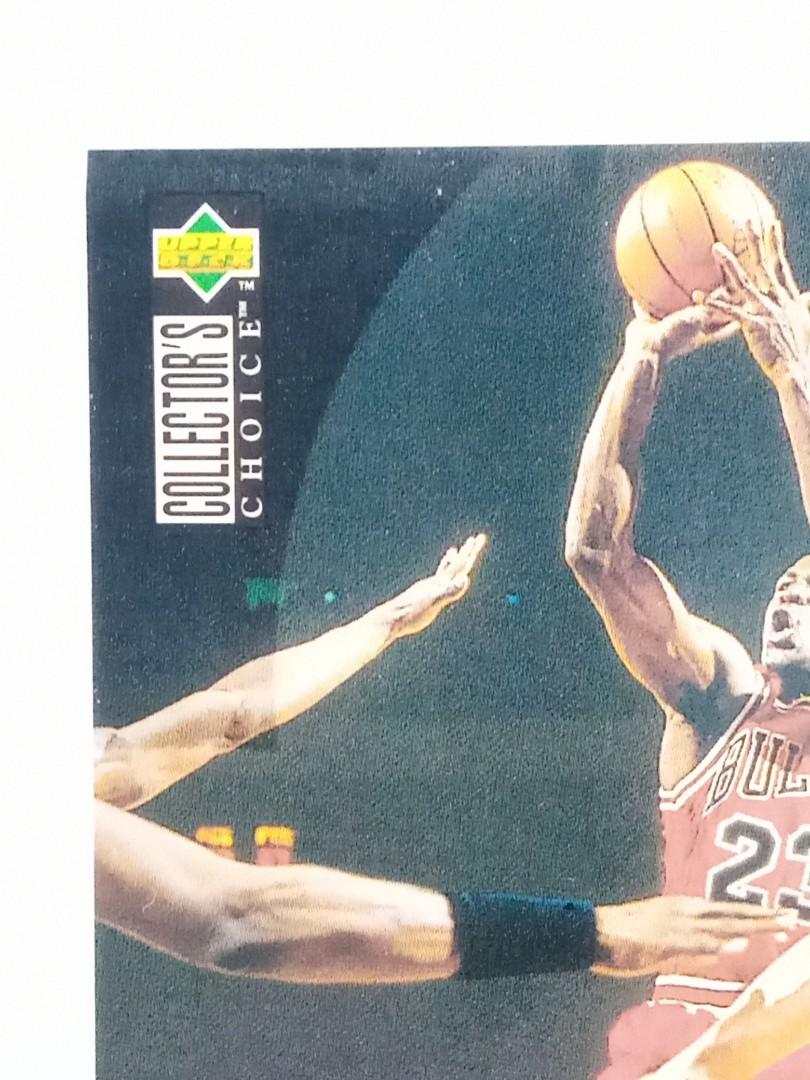 Vintage 1995 Upper Deck Michael Jordan Scouting Report NBA Basketball