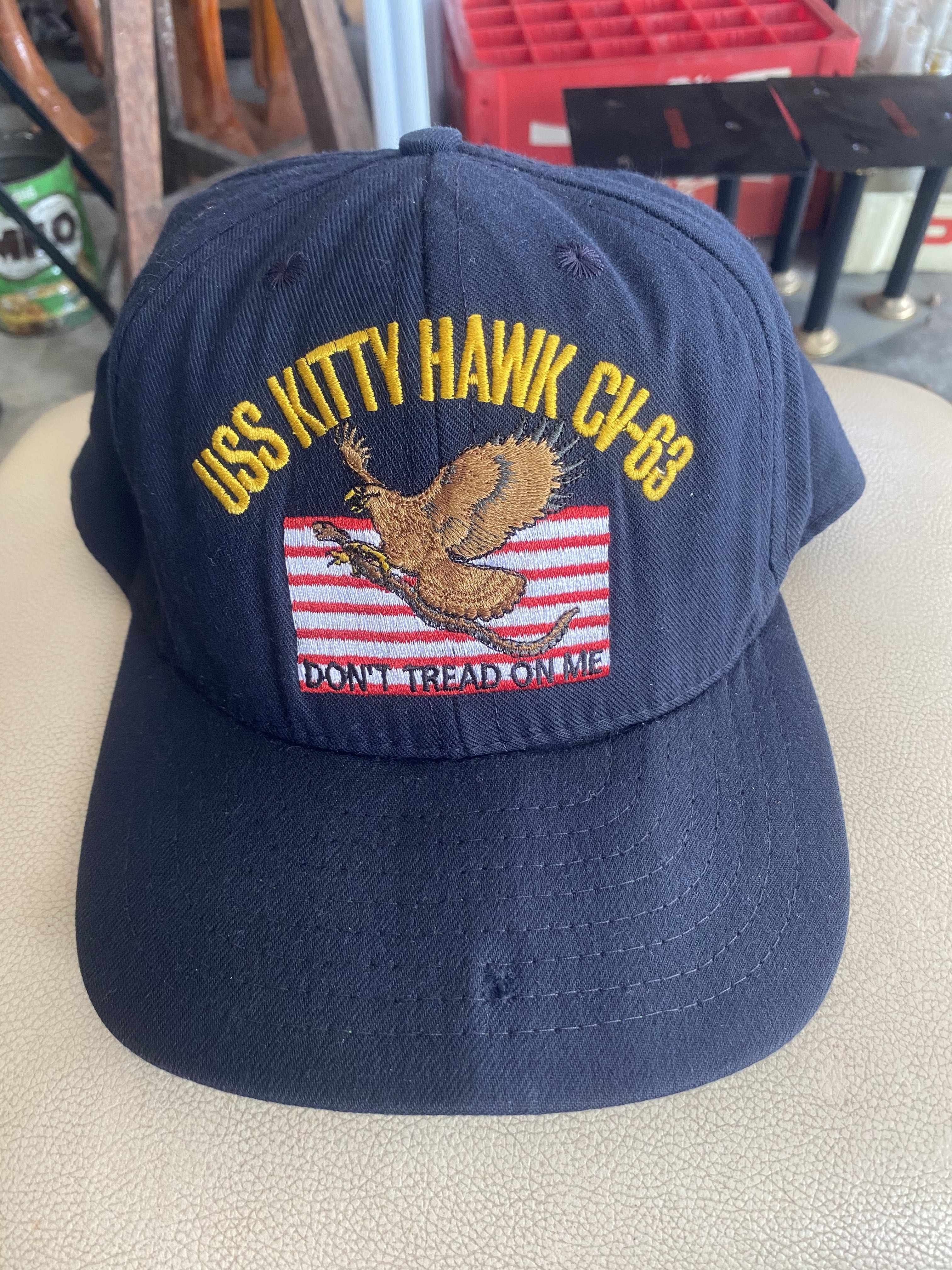 Uss kitty hawk hat clearance