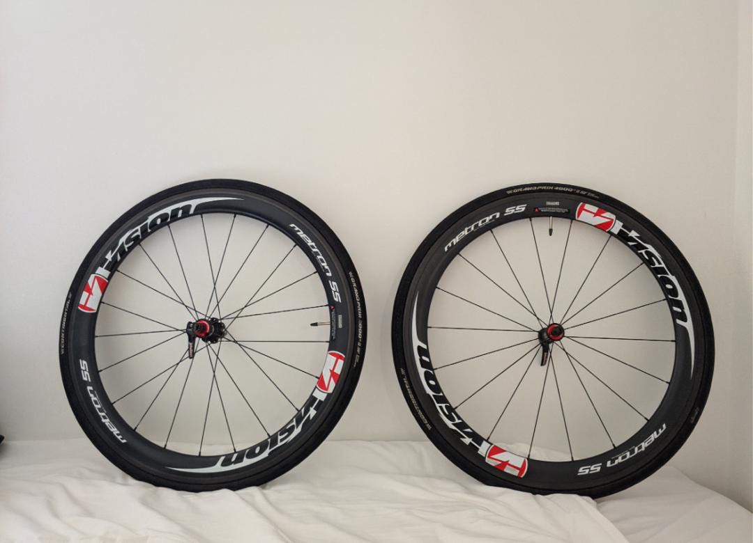 Vision metron 55 wheelset shop
