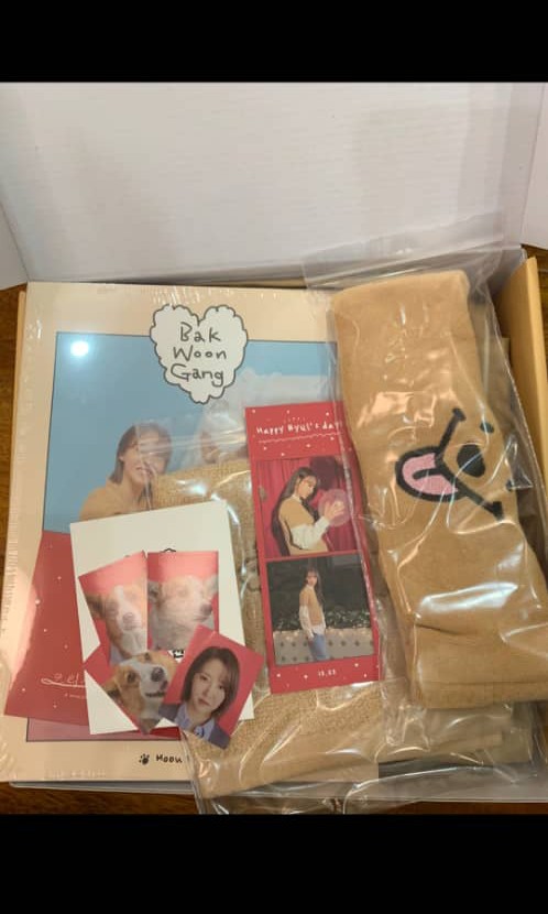 WTS] MAMAMOO MOONBYUL BAK WOON GANG HOME KIT, Hobbies & Toys
