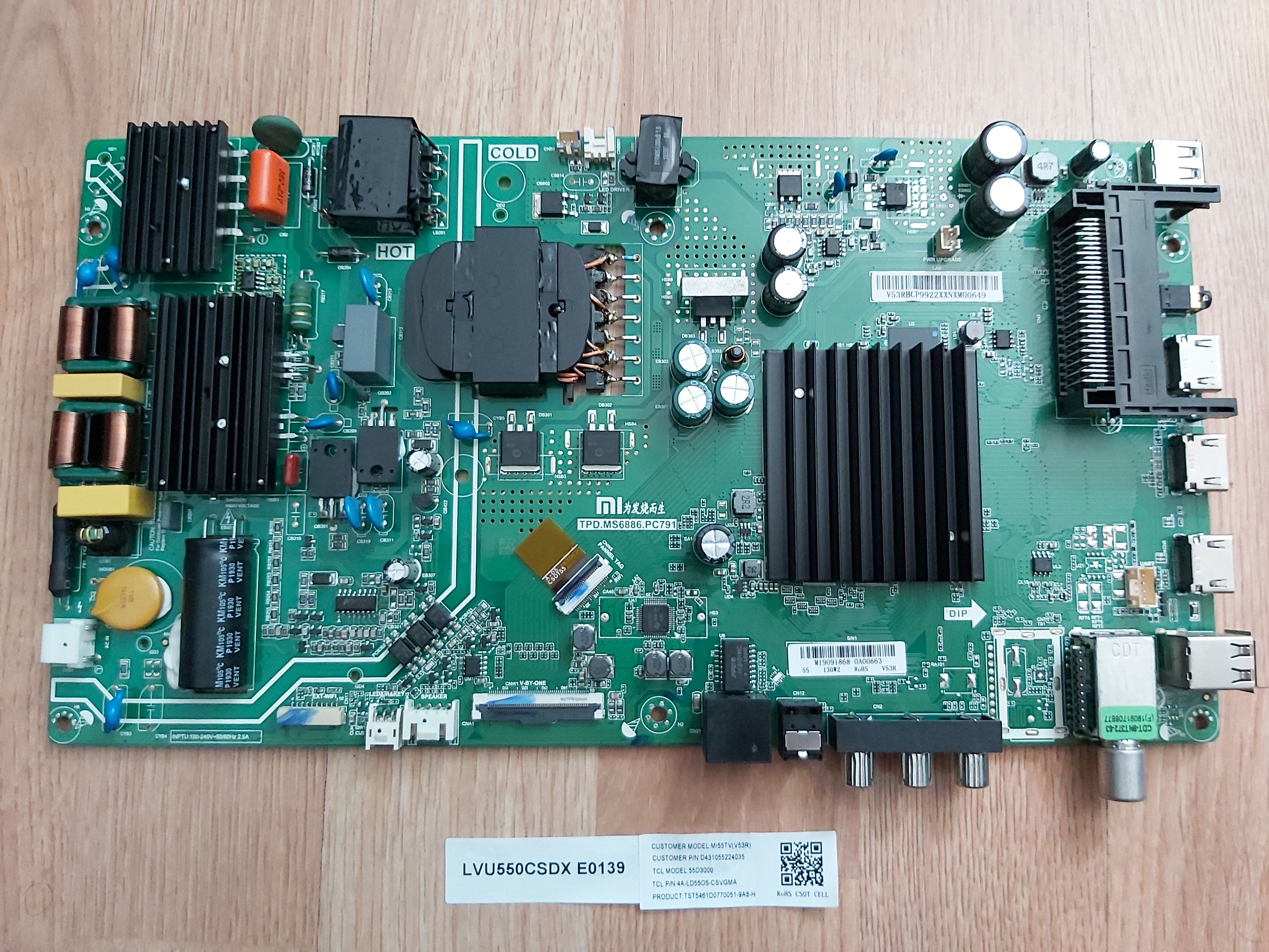 Mi tv clearance motherboard