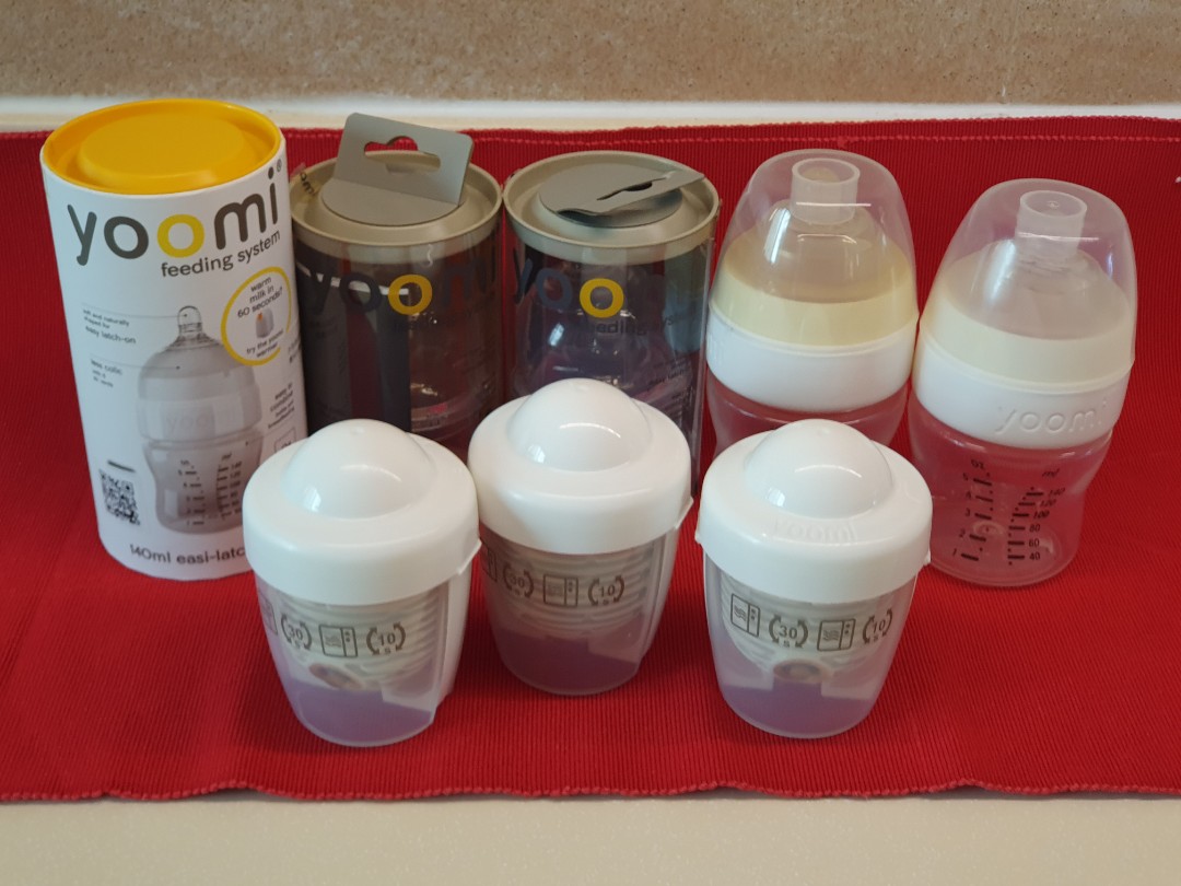 Yoomi selfheating baby milk bottle system., Babies & Kids, Nursing