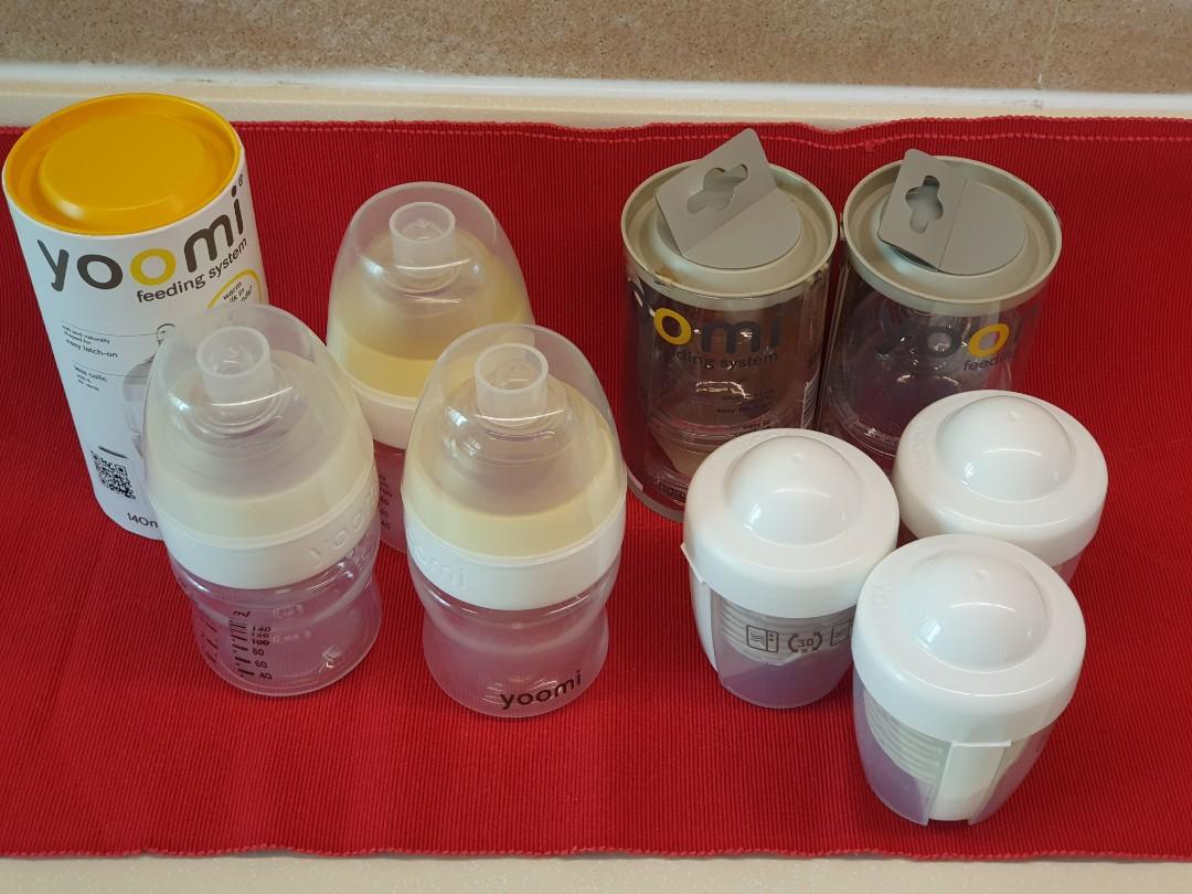 Yoomi selfheating baby milk bottle system., Babies & Kids, Nursing