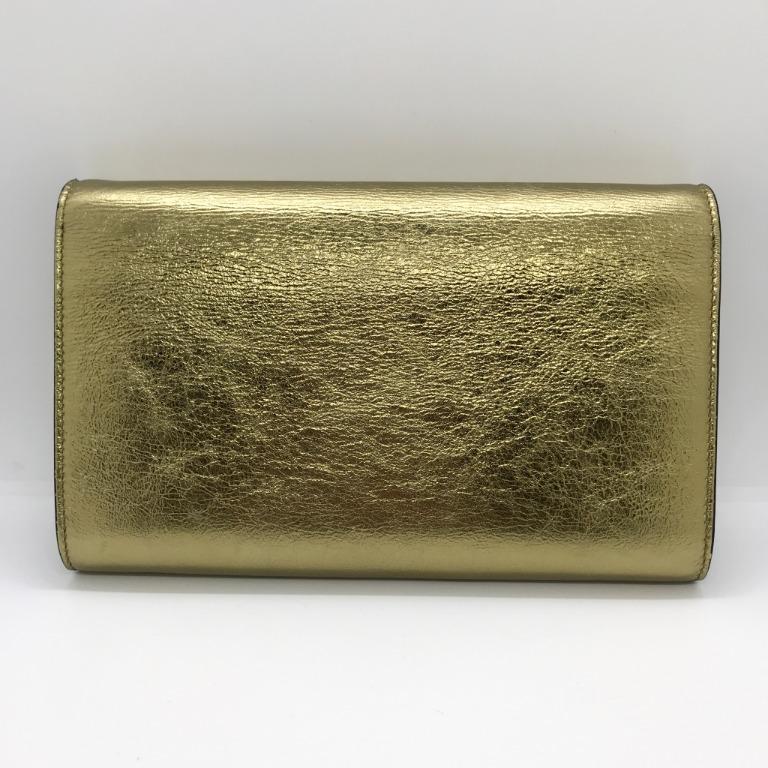 YSL 559075 CHAIN Gold Colour WALLET 217005792 Luxury Bags