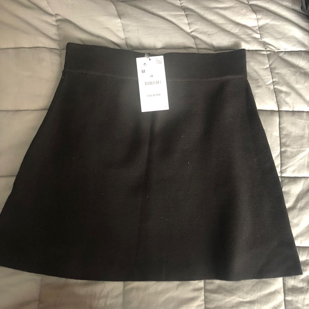 zara knit skirts