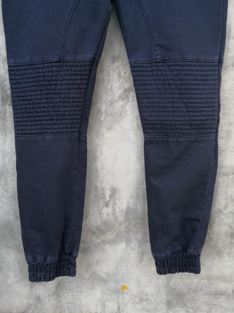 Zara Man Soft Denim Joggers Jogging Fit 