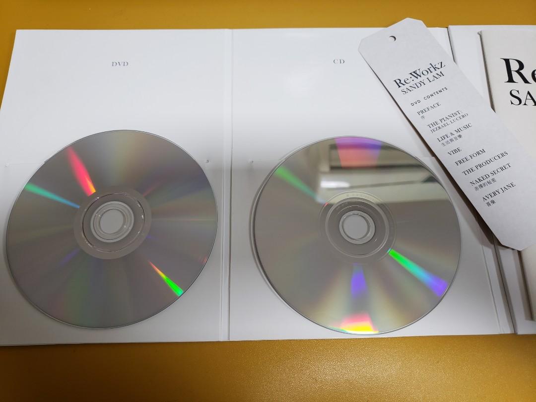 90%new 林憶蓮Sandy Lam Re: Workz 德國制CD+DVD (保存良好，碟親新淨